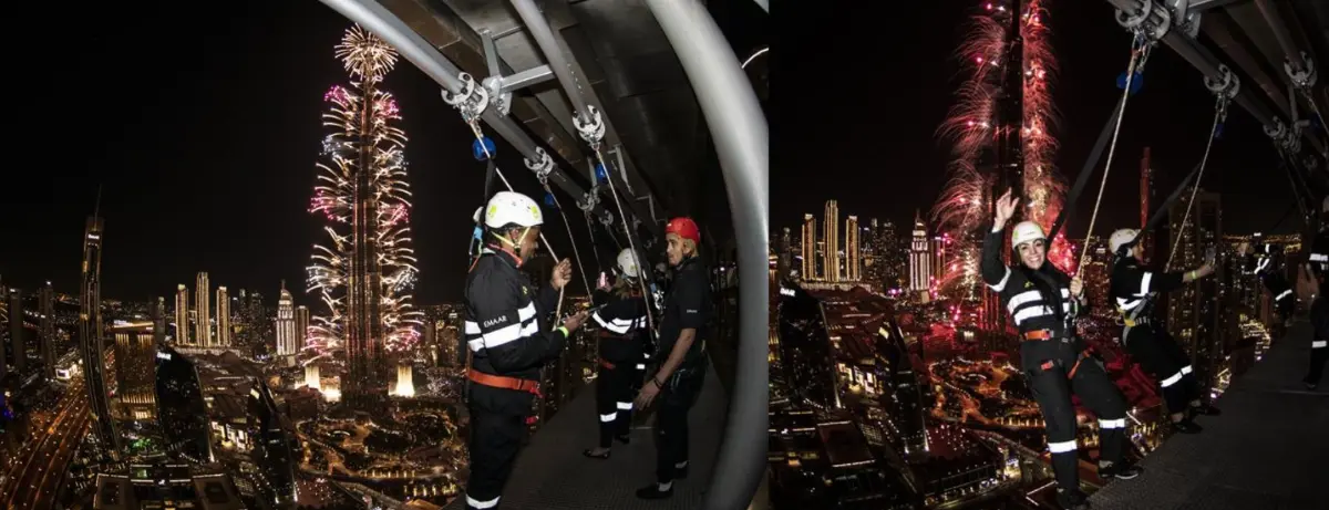 نکات ایمنی در تجربه Edge Walk Dubai