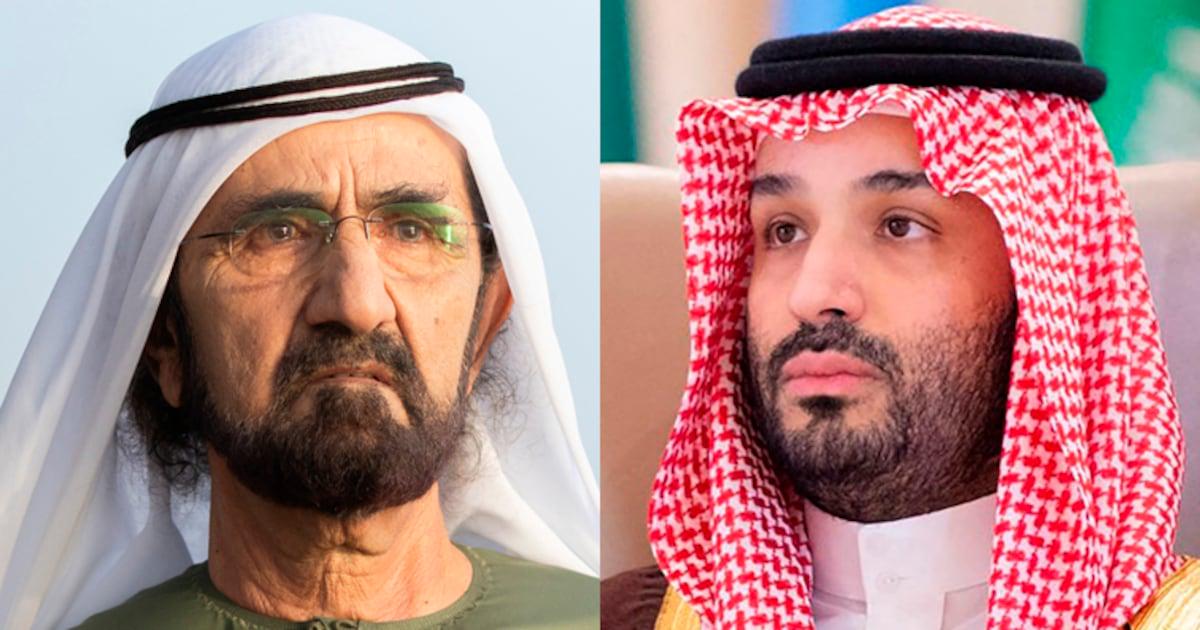 شیخ محمد بن راشد ولیعهد عربستان را به امارات دعوت کرد