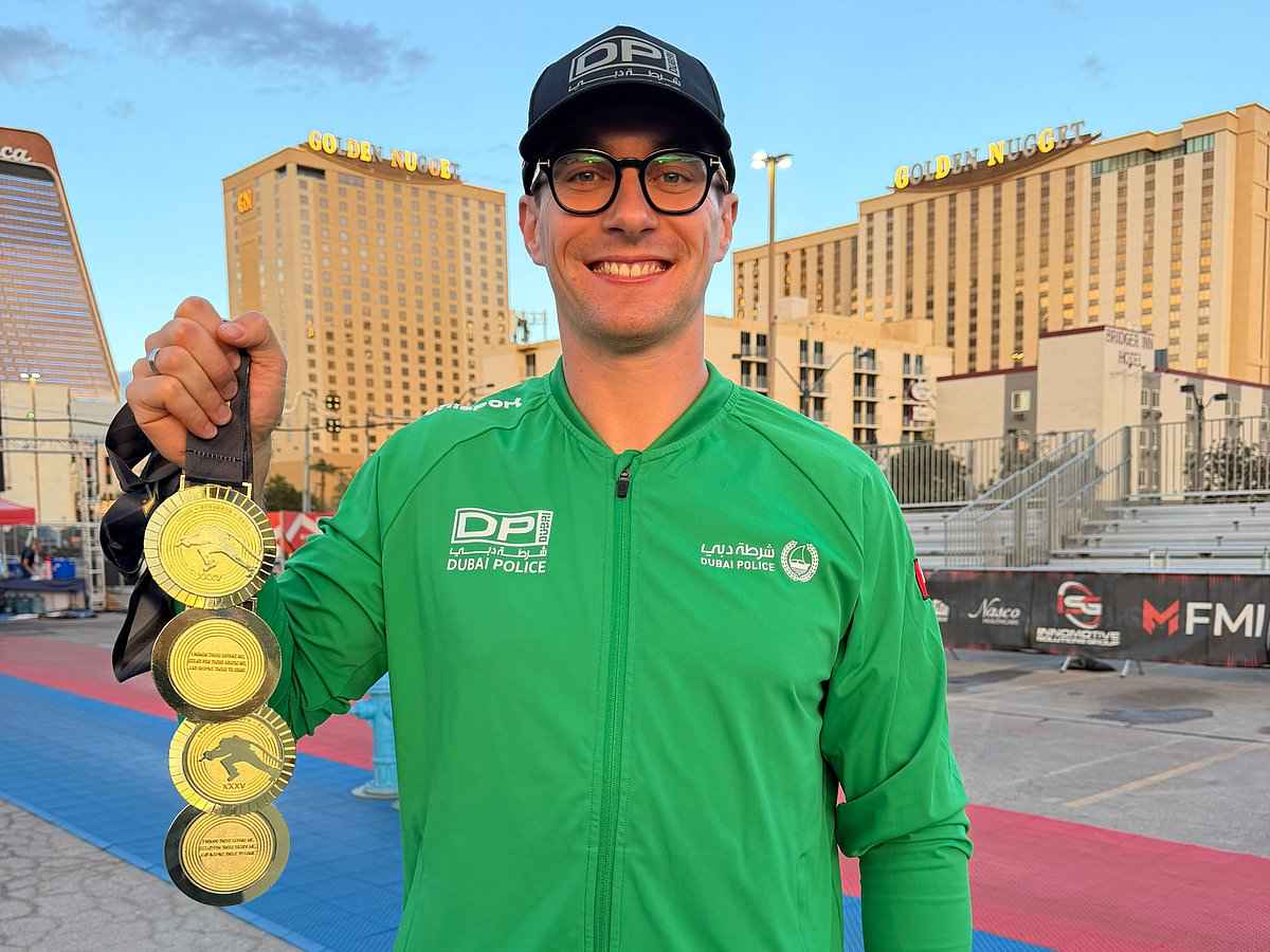 Dubai Police officer crowned 2026 Firefighter Challenge world champion in Las Vegas